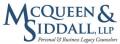 McQueen & Siddall, LLP