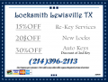 Locksmith Lewisville TX