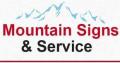 mountain signs and service