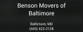 Benson Movers of Baltimore