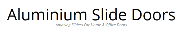 Aluminium Slide Doors
