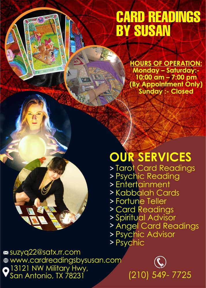 Card Readings By Susan | Kabbalah Cards Houston