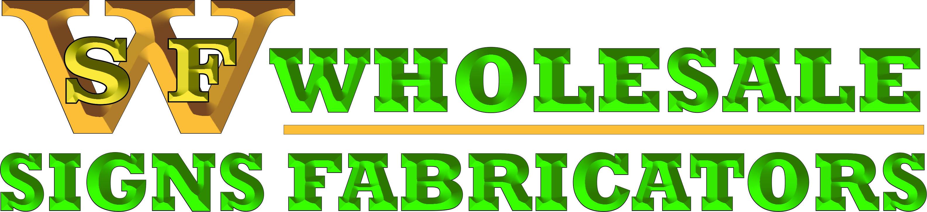 Wholesale Signs Fabricators