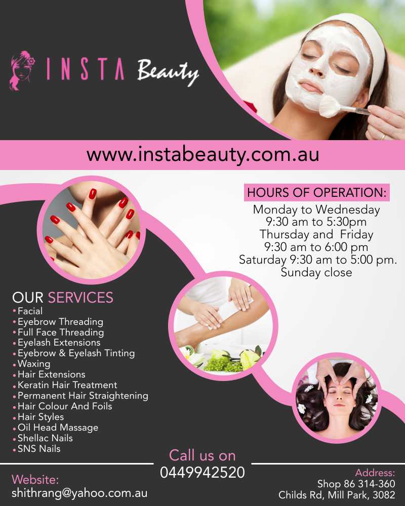 Insta Beauty | Eyelash tinting Mill Park