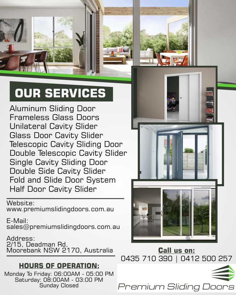 Cavity Sliding Door | Premium Sliding Doors Pty Ltd