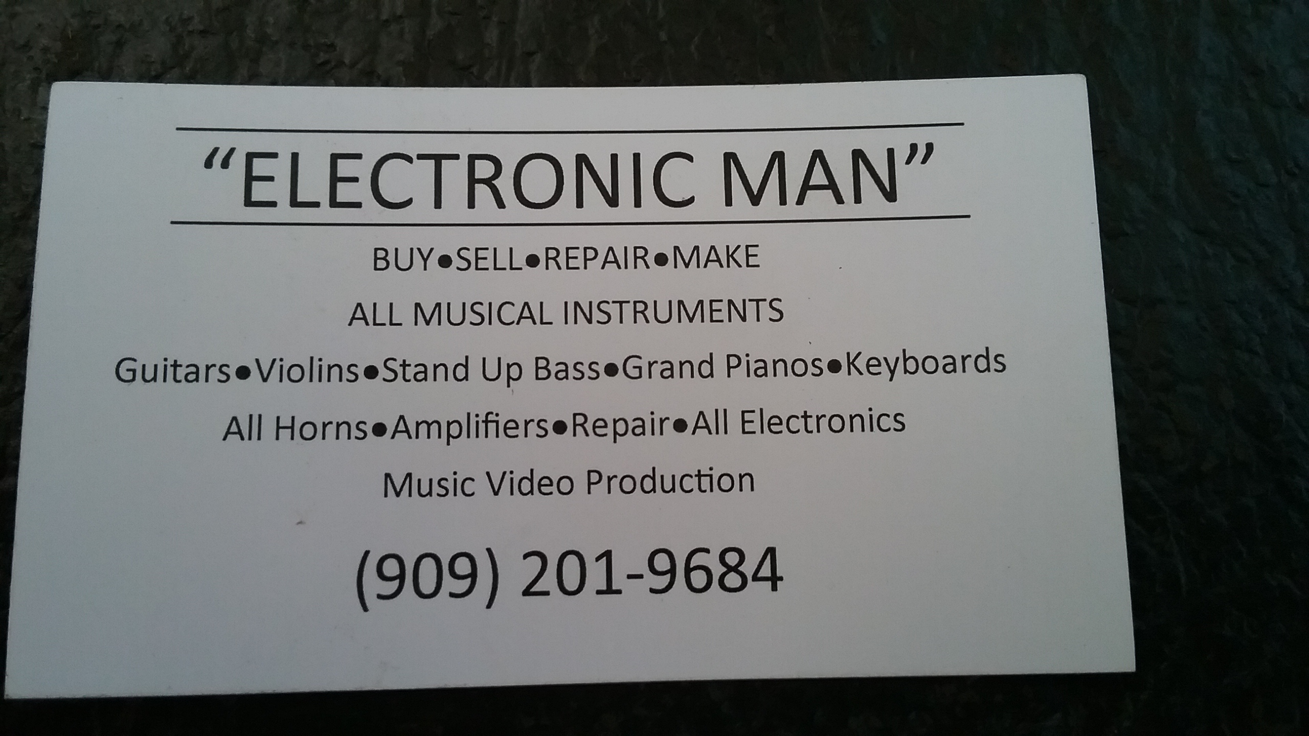 ELECTRONIC MAN