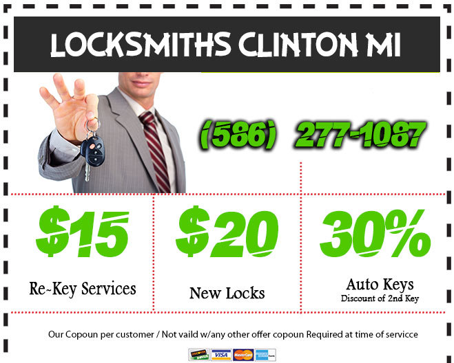 Locksmiths Clinton MI