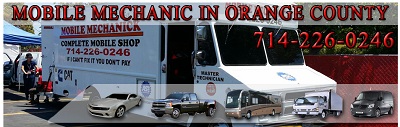 Mobile Mechanic In Orange County