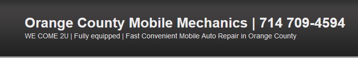 Orange County Mobile Mechanics