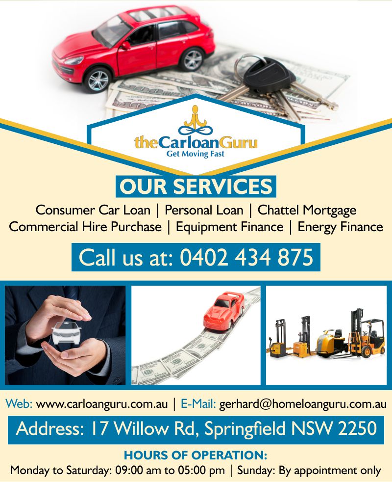 Carloan Guru | Chattel mortgage | Gosford