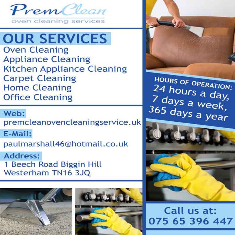 Prem Clean Oven Cleaning Services