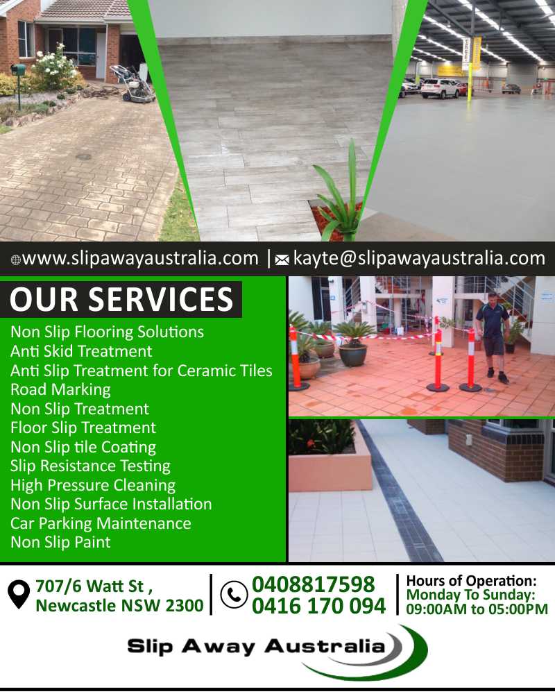 Slip Away Australia | Non Slip Flooring Solutions in Sydney