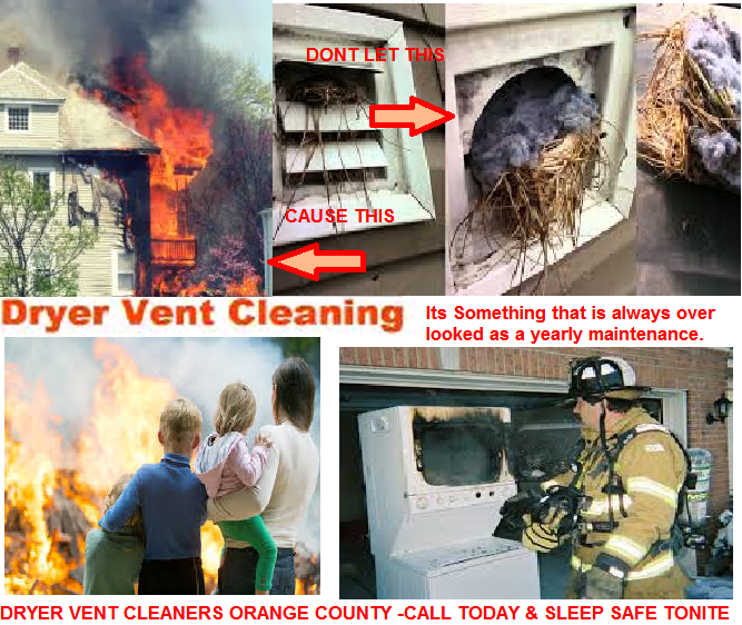 DRYER VENT CLEANERS ORANGE COUNTY CA 