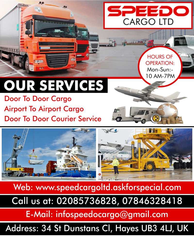 Speedo Cargo Ltd | Cargo Door to Door | Birmingham 