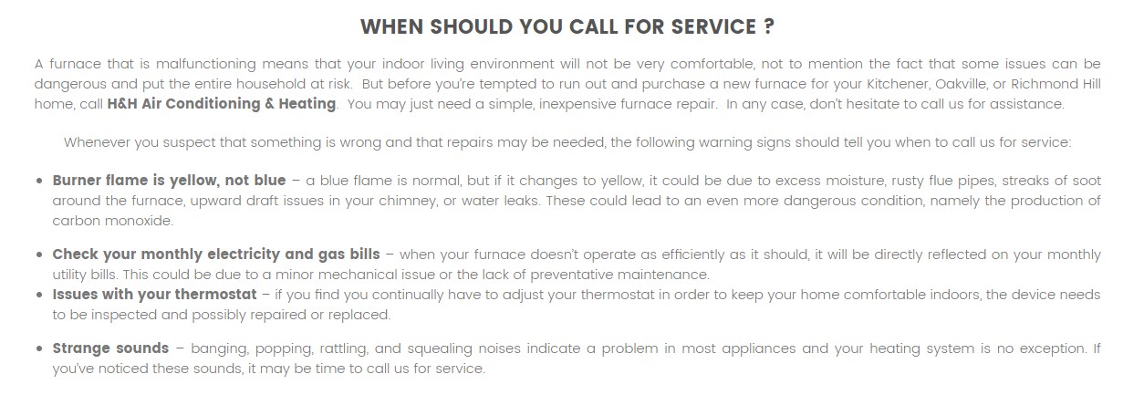 H&H Air Conditioning & Heating