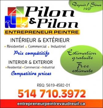 Pilon et Pilon entrepreneur peintre