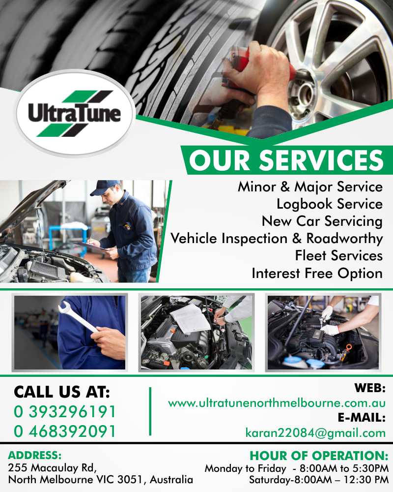 Ultra Tune North Melbourne | Auto Repair Services