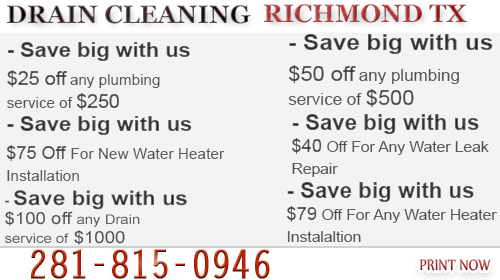 Drain Cleaning Richmond TX