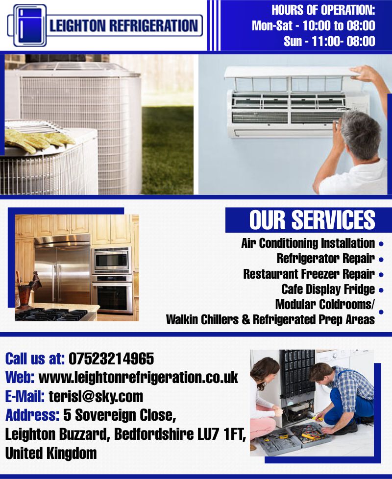 Leighton Refrigeration | Air Conditioning Installation in Leighton Buzzard