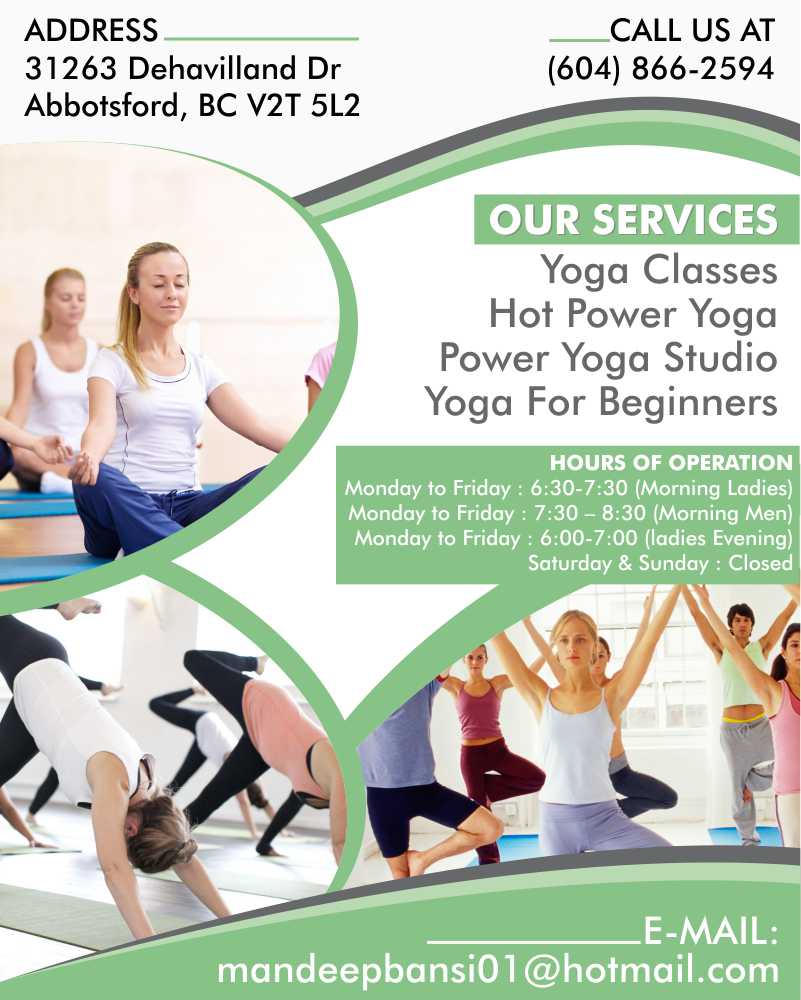 Power Yoga | Hot power yoga in Abbotsford