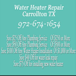 Water Heater Repair Carrollton TX