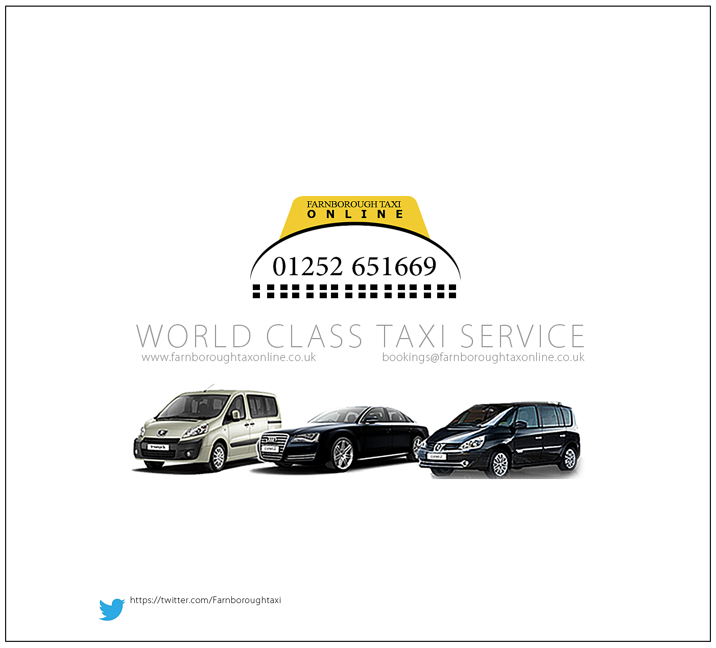 Farnborough Taxi Online