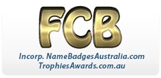 FCB Trophies, Name Badges & Promotional Items | Gold Coast