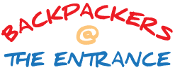 Backpackers at The Entrance