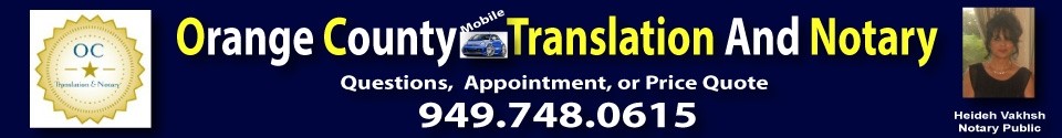 OC Mobile Translation and Notary