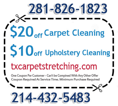 Dallas Carpet Stretching